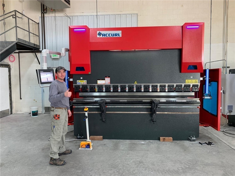 ACCURL cnc پریس بریک DA58T 4axis 2500mm