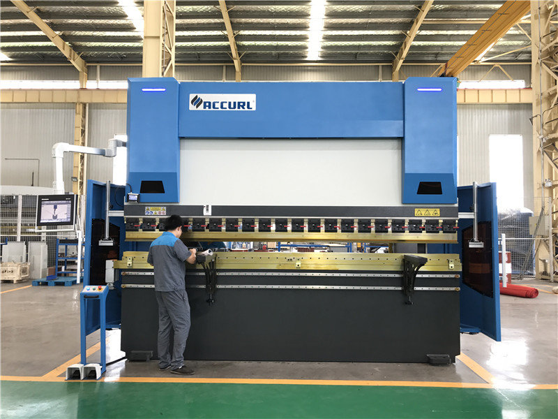 ACCURL cnc پریس بریک DA58T 4axis 4000mm
